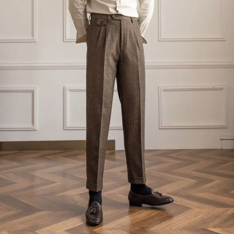 1935 CHADWICK Wool Straight Pants