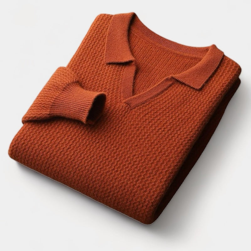 Grosvenor Merino Wool Collar Sweater