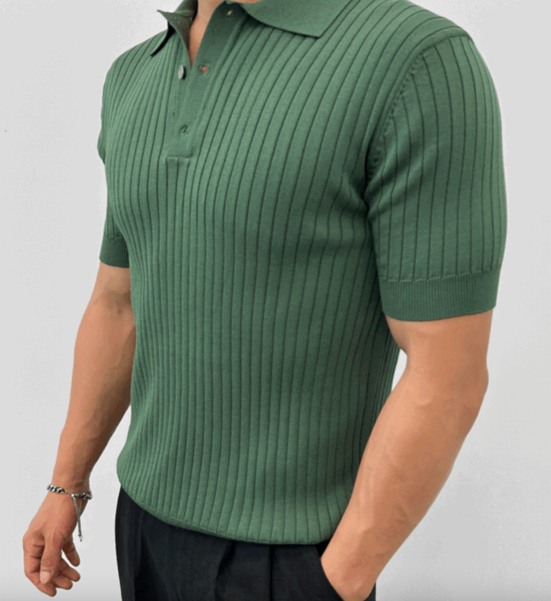 ENZO - STRIPED POLO