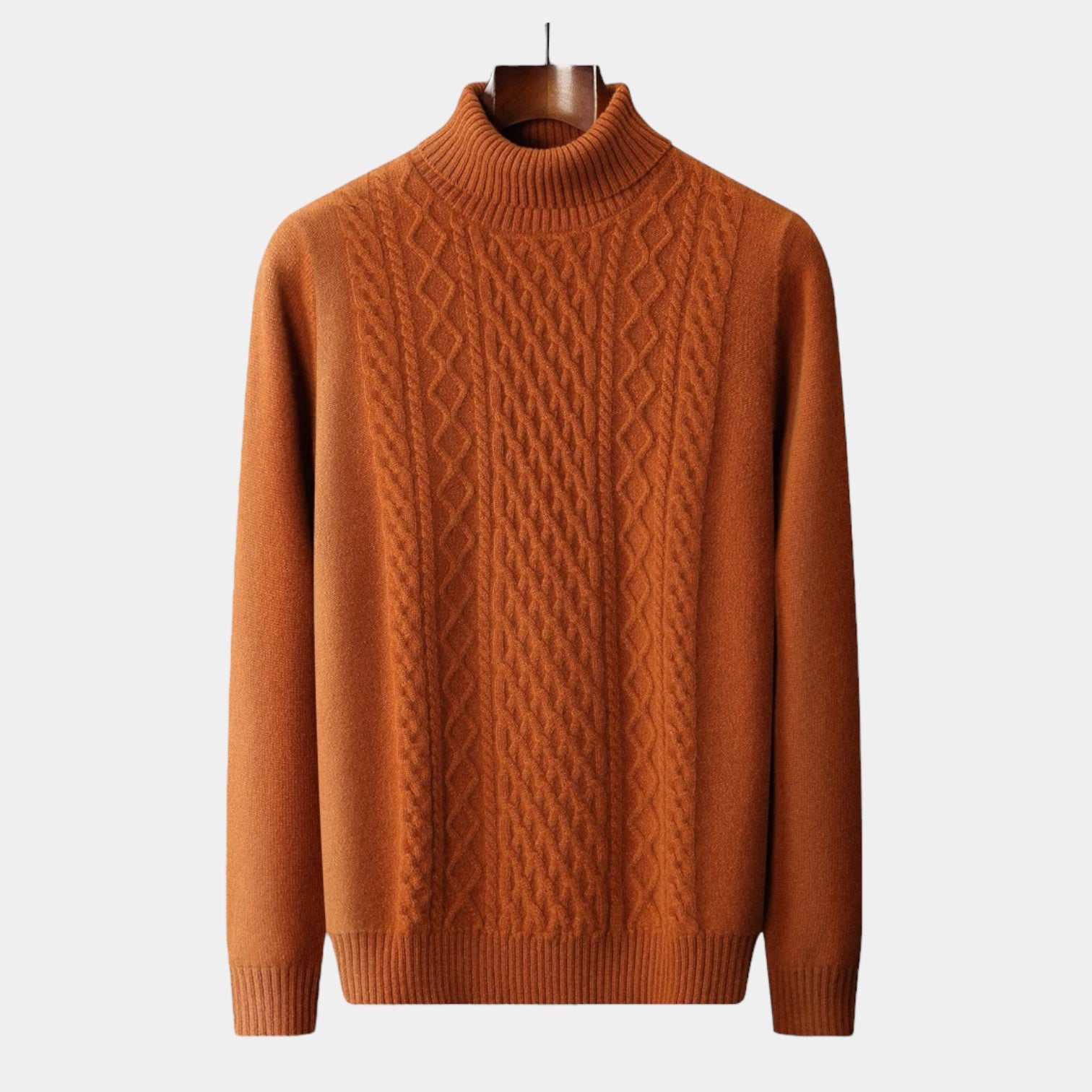 ASHBURY Merino Wool Turtleneck Sweater