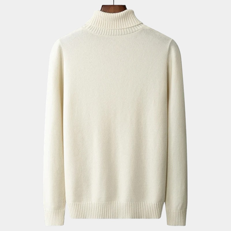 ASHBURY Merino Wool Turtleneck Sweater